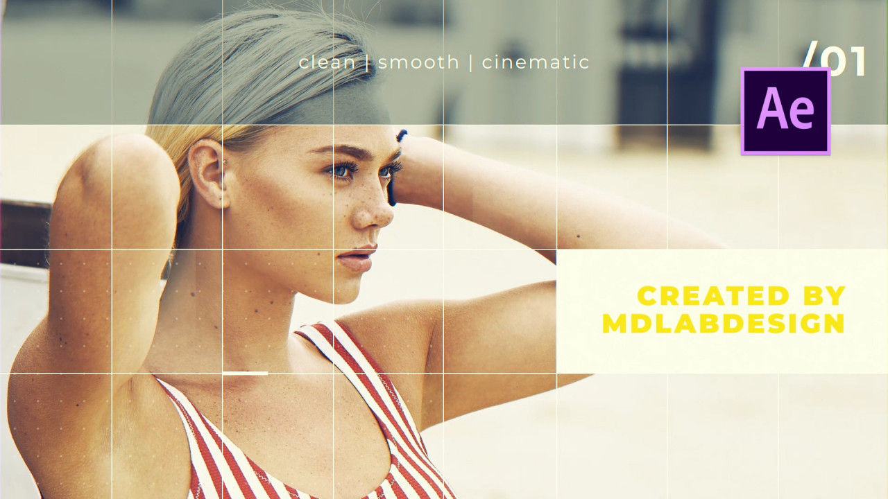 现代电影幻灯片素材库精选AE模板