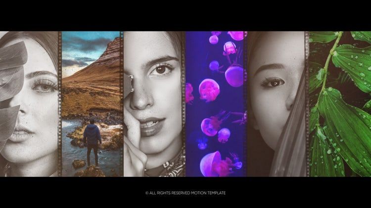 时尚简洁的徽标简介开场白素材库精选AE模板