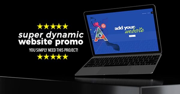 超级动态网站宣传片素材库精选AE模板 Super Dynamic Website Promo