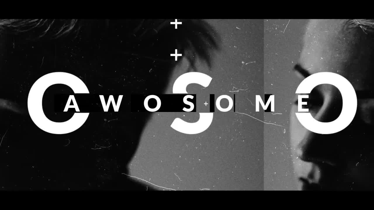 整洁动态最小样式开场素材库精选AE模板