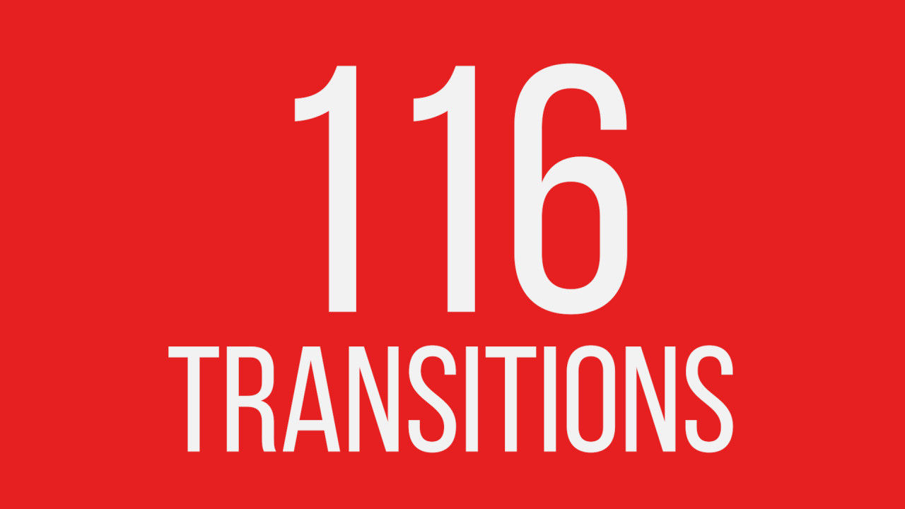 116种可用于商业宣传的时尚照片转换视频素材库精选pr模板