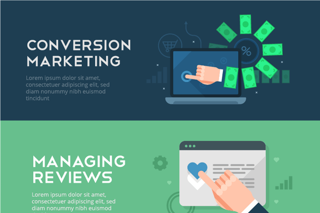 SEO数字营销主题Banner模板 SEO Marketing Banners插图(3)