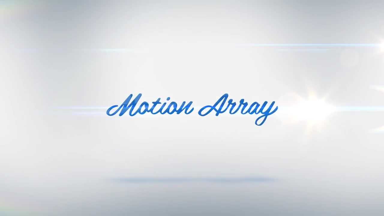 简约时尚优雅的动画标志素材库精选AE模板