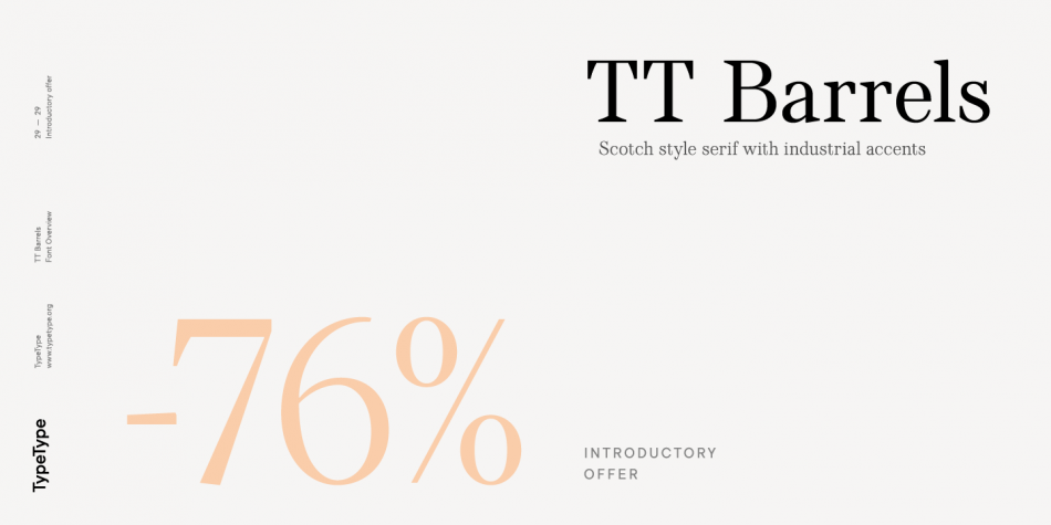 TT Barrels Font插图3