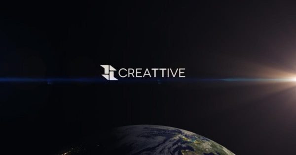 地球之星粒子特效企业品牌Logo演示素材库精选AE模板 Earth Star Logo