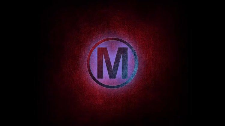 黑暗炫酷标志素材库精选AE模板