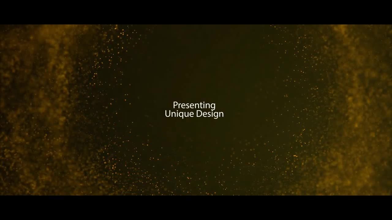 优雅动画电影粒子背景素材库精选AE模板