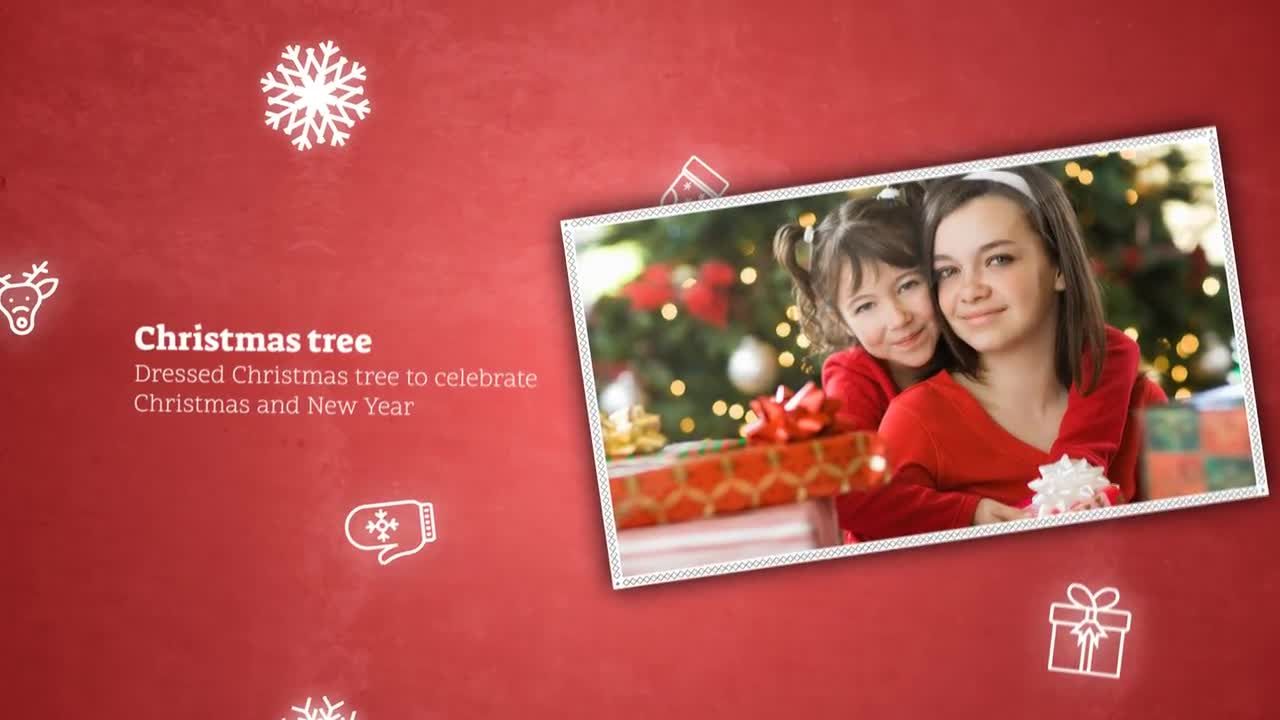 圣诞节幻灯片动画素材库精选AE模板