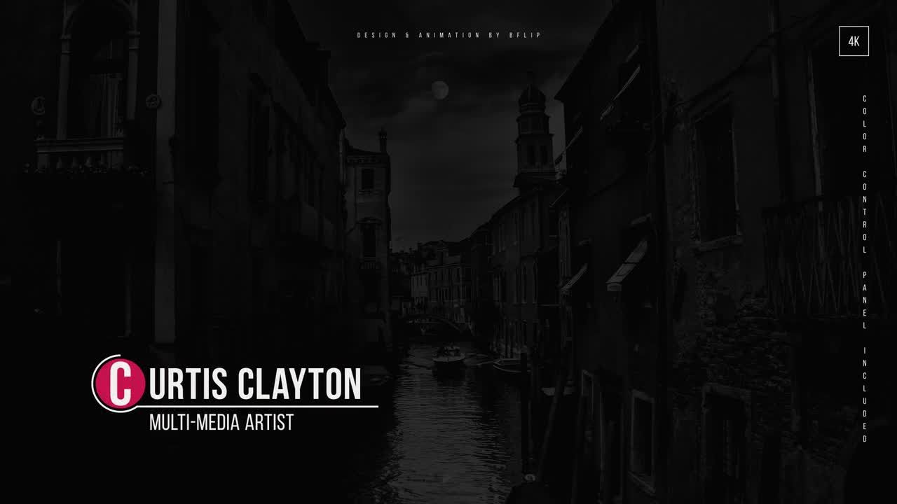 清新干净时尚标题动画素材库精选AE模板