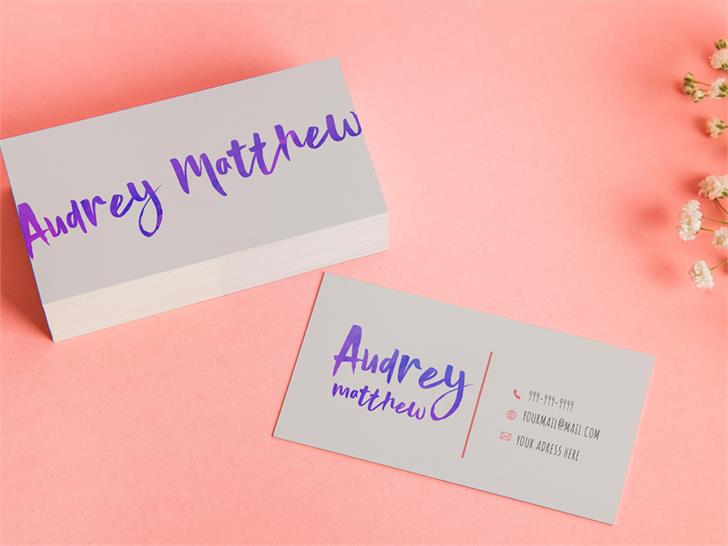 Nightype font插图5