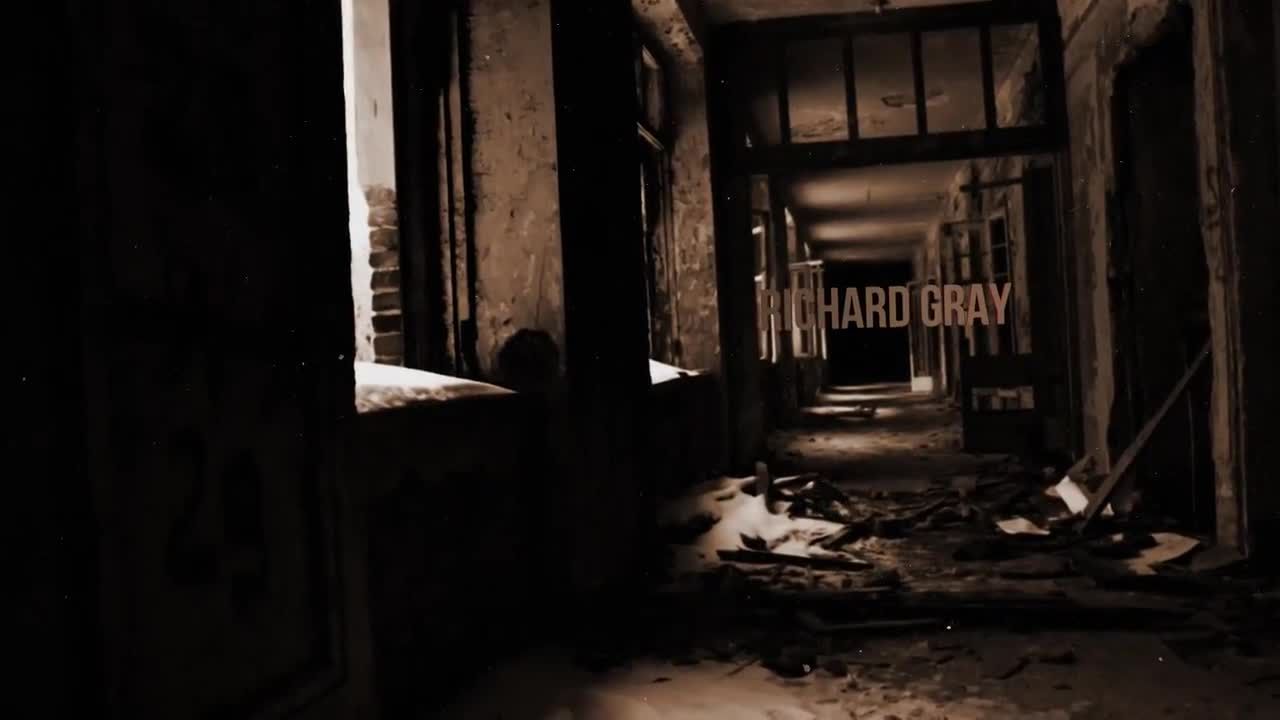 恐怖电影开场预告动画素材库精选AE模板