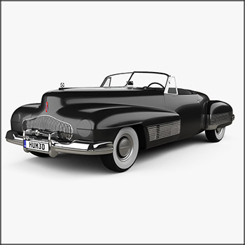 别克汽车Buick Y-Job 1938 素材之家精选3D模型
