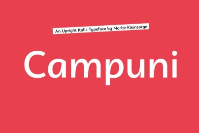 Campuni Font Family素材之家精选英文字体