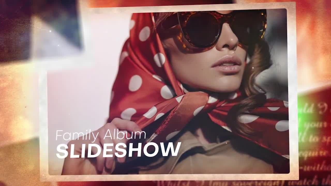 简单流畅的文本动画幻灯片展示ae模板