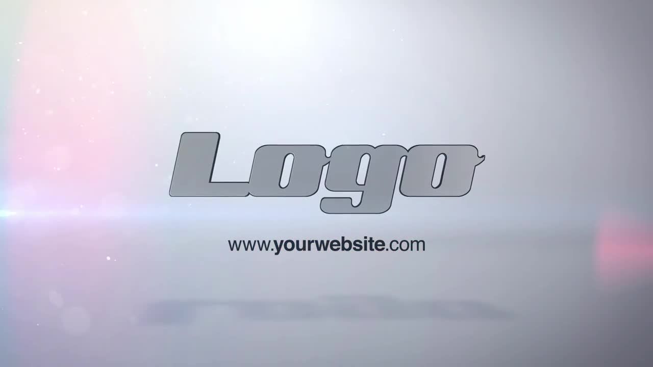 简单干净的徽标素材库精选AE模板