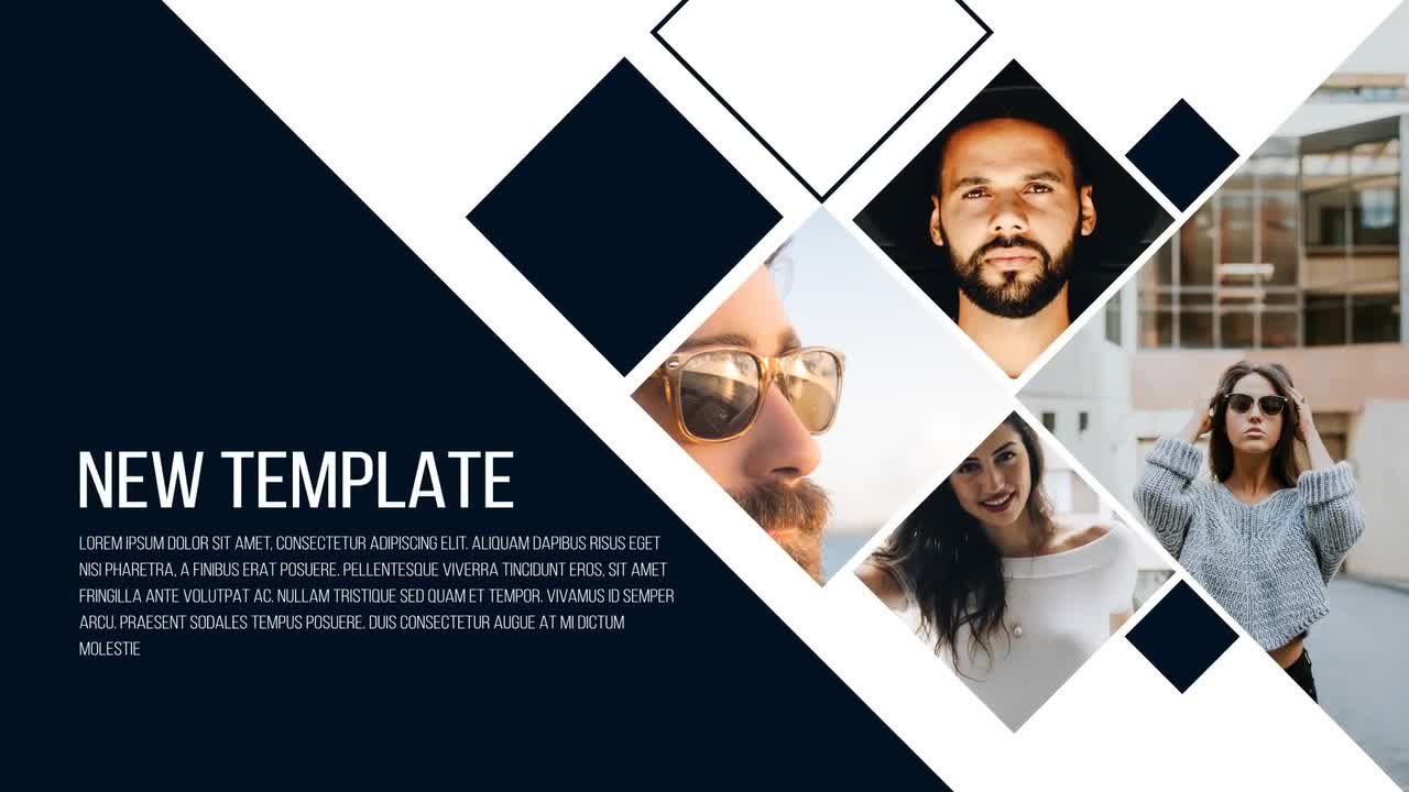 现代企业宣传幻灯片素材库精选AE模板