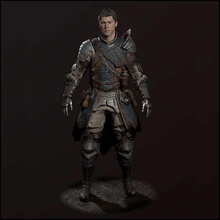 Baggi - 怪物猎人同人人物角色素材之家精选3D模型