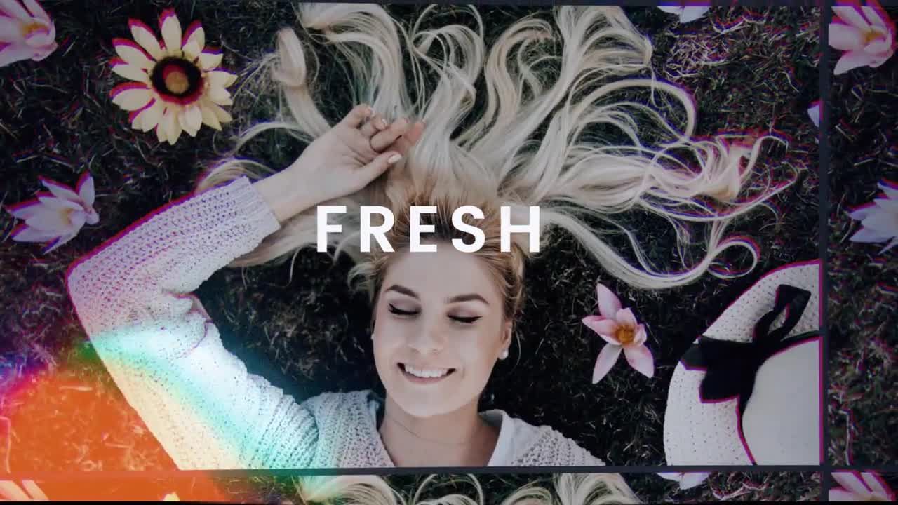 强节奏快闪图文展示片头素材库精选AE模板