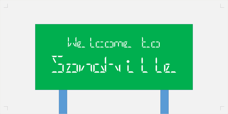 Digital-LED-Demo font插图2