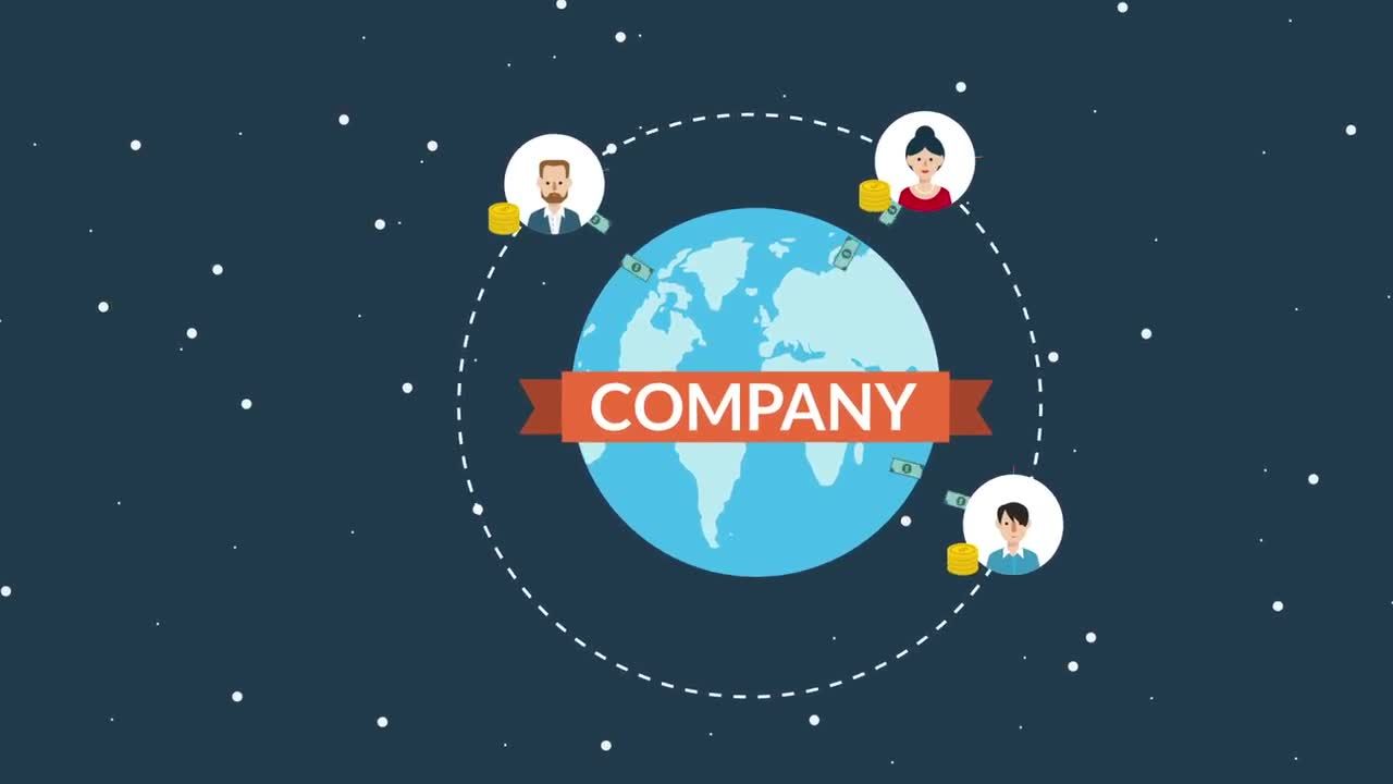 徽标解释器素材库精选AE模板