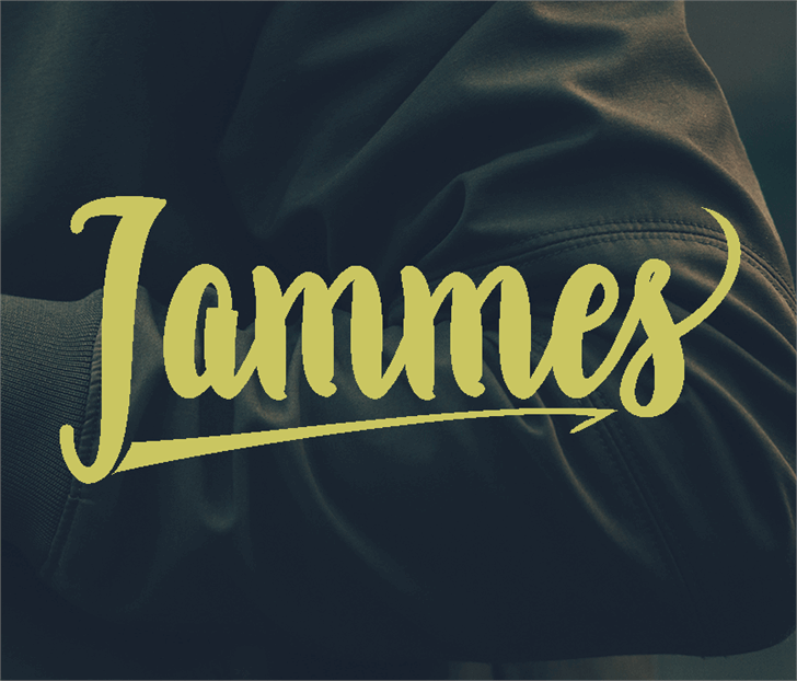 Jammes  font插图