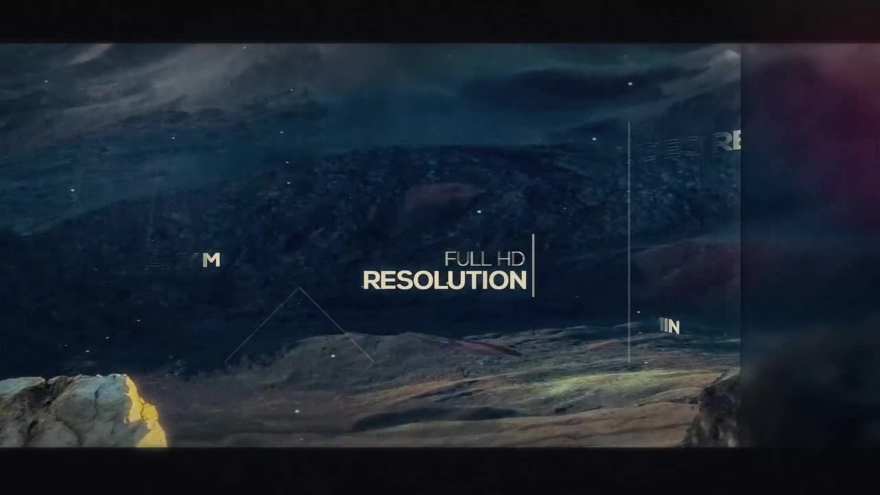 模糊清晰转变过渡效果素材库精选AE模板