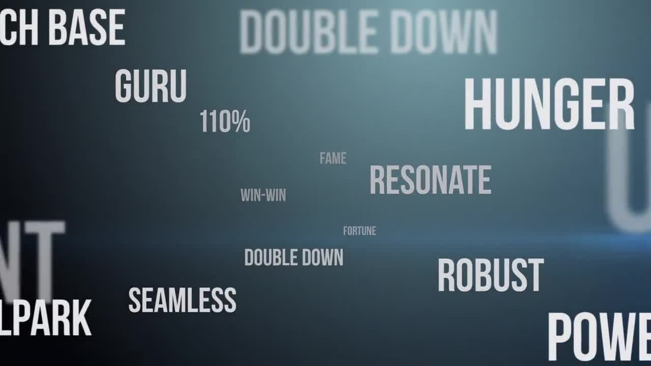 关键词文字雨效果Logo标题素材库精选pr模板