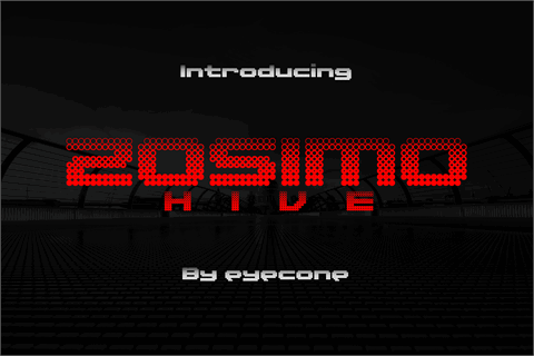 Zosimo Hive font素材之家精选英文字体