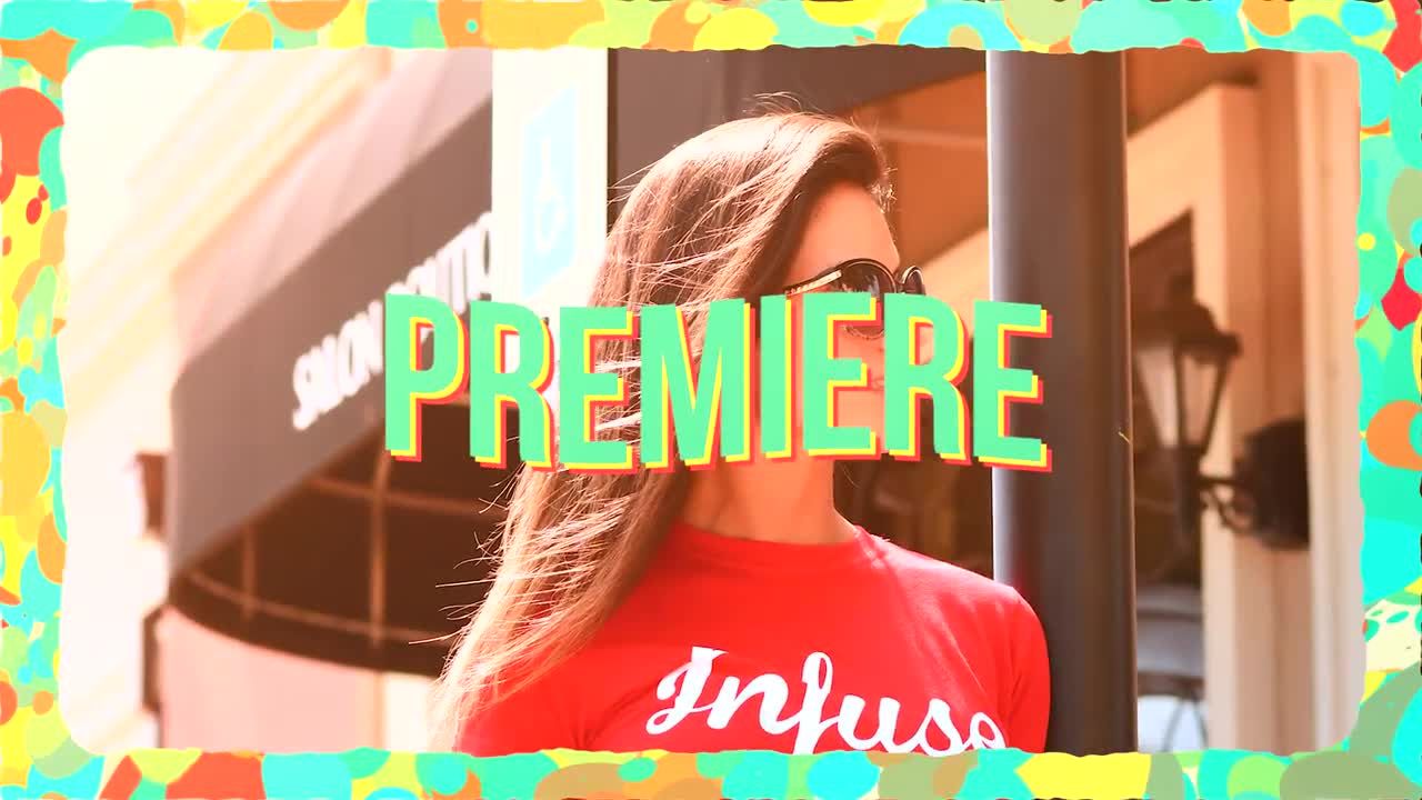 独特复古动态幻灯片素材库精选pr模板