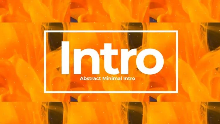 抽象动态文本动画素材库精选AE模板