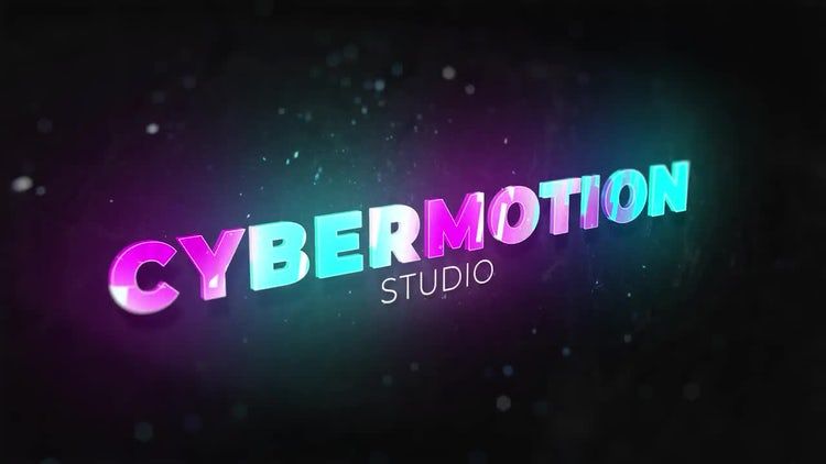 霓虹灯效果的标题素材库精选AE模板