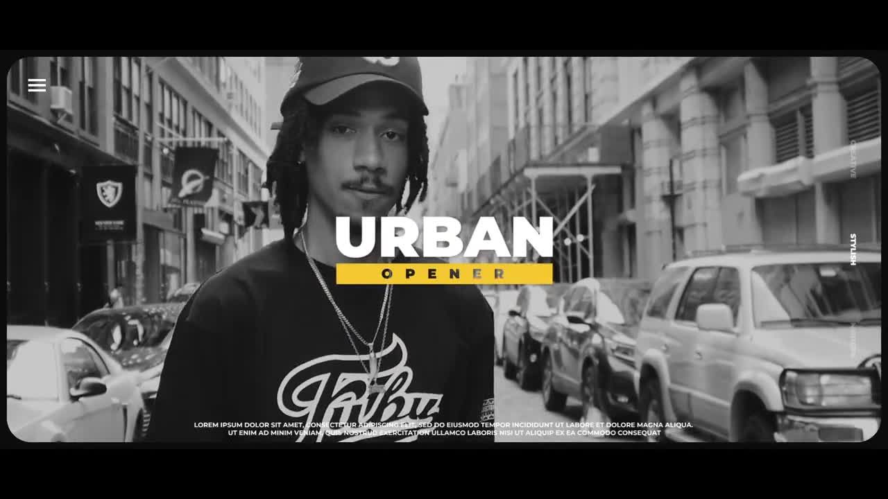 现代城市转场效果动画素材库推荐PR模板