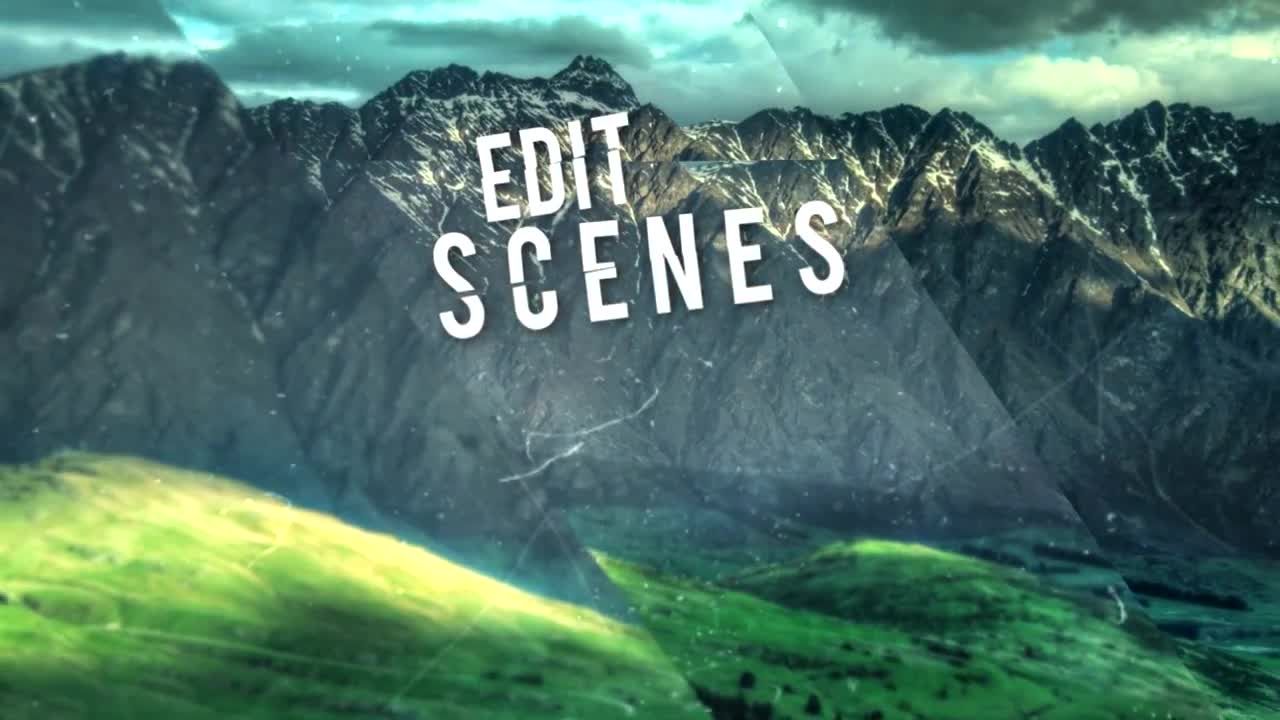 创意迷人的AE幻灯片模板