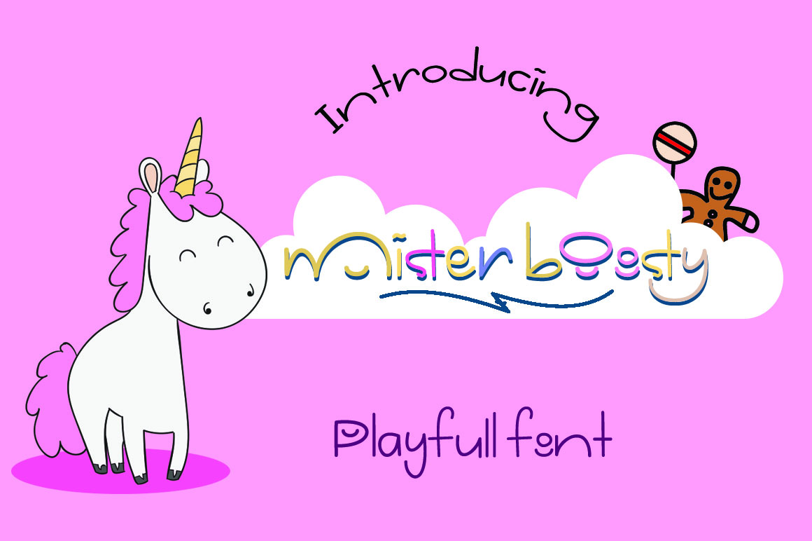 Mister Boosty Other Font插图