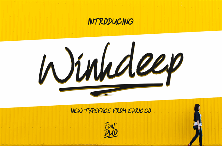 Winkdeep One font插图2 Winkdeep One font插图2
