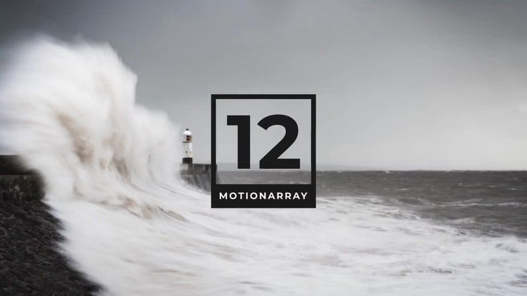 现代标题全屏动画ae模板