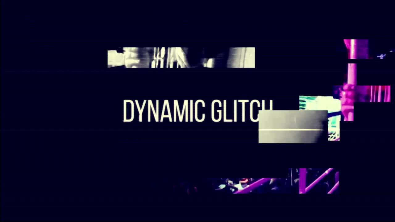 数字故障产品促销素材库精选AE模板