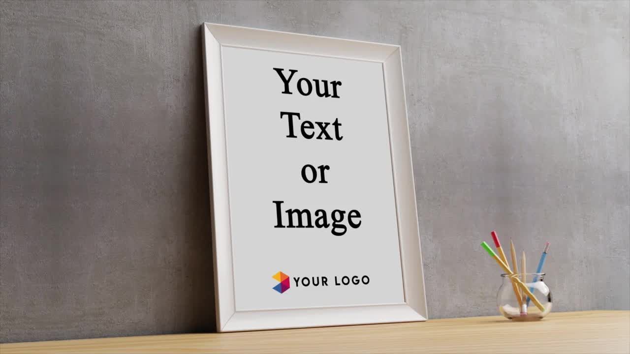 帧文本或图像显示素材库精选AE模板