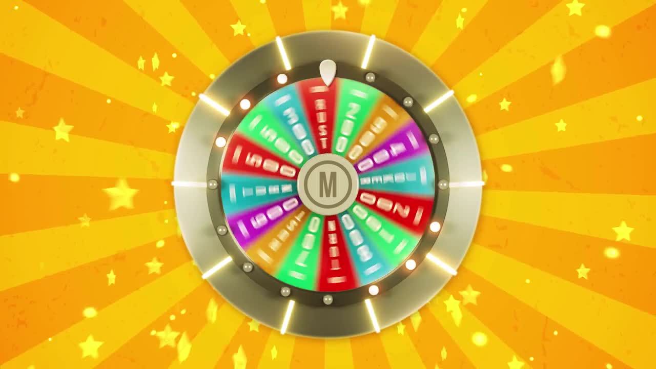 明亮活力创意的旋转轮展示徽标素材库精选AE模板