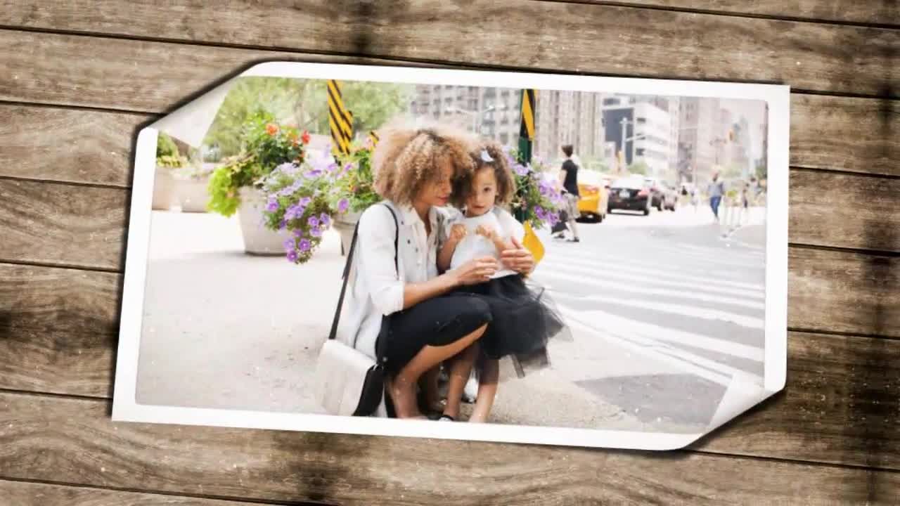 华丽的家庭时刻相册幻灯片素材库精选AE模板