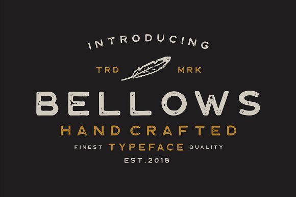 Bellows Typeface素材之家精选英文字体