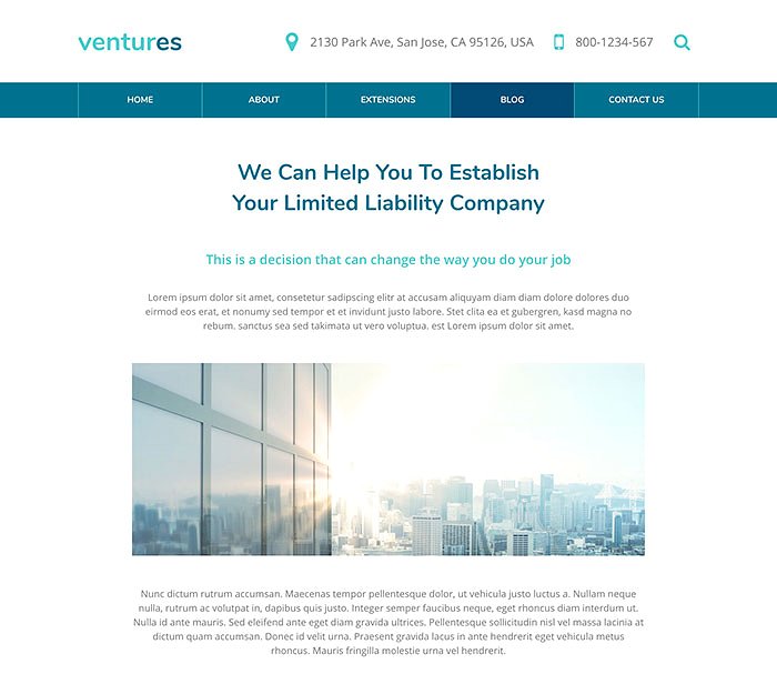 多色可调简洁的公司企业官方网站模板素材库精选插图(7)