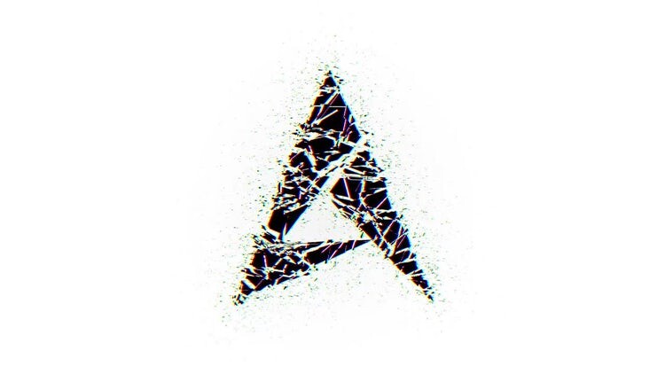 动感活力的故障徽标素材库精选AE模板