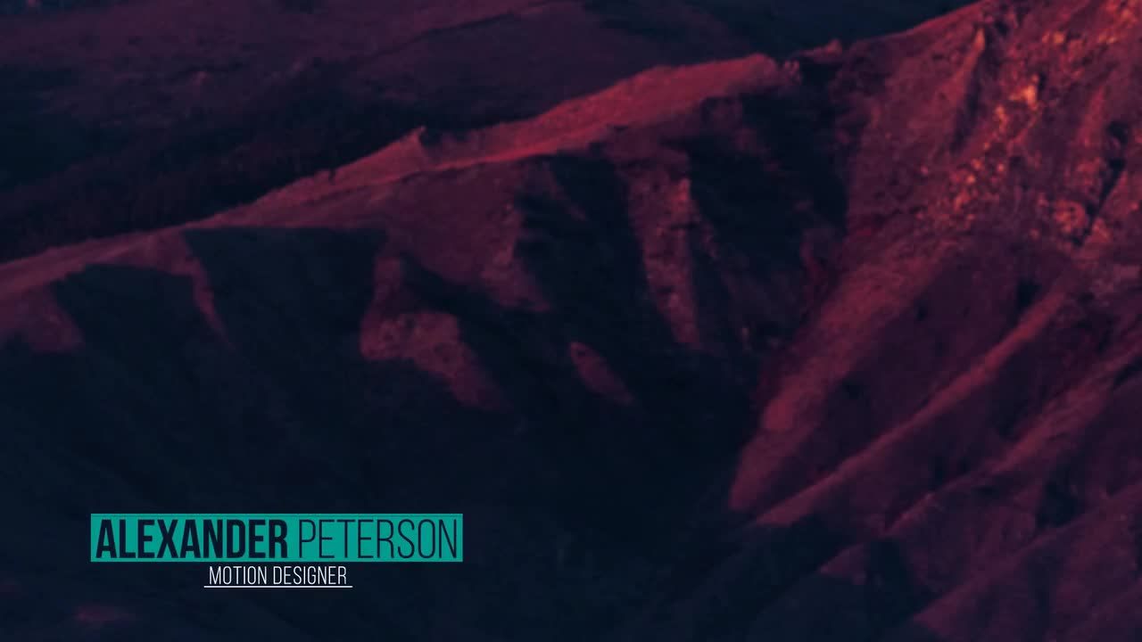 12个下三分之一小标题素材库精选AE模板