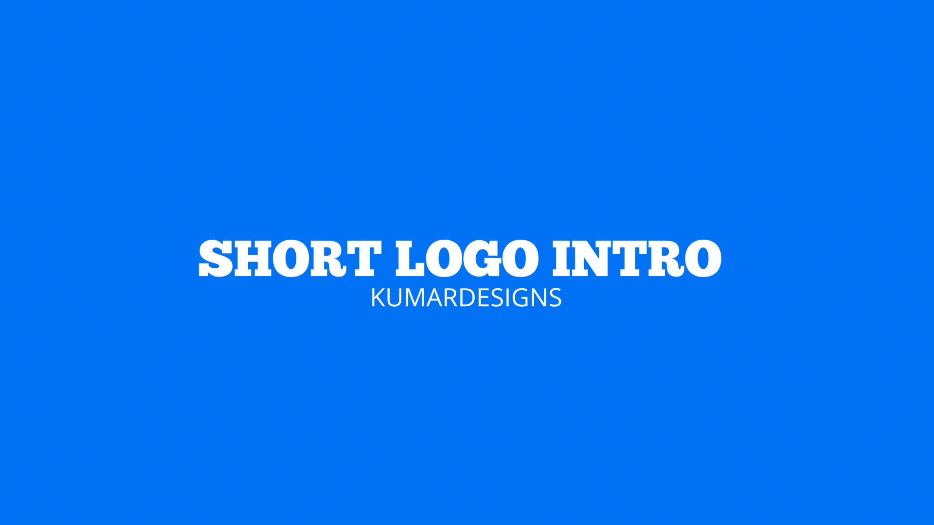 动画线条形状logo展示素材库精选AE模板Short Logo Intro