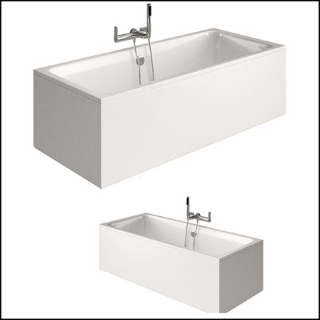 长方形浴缸素材之家精选3D模型