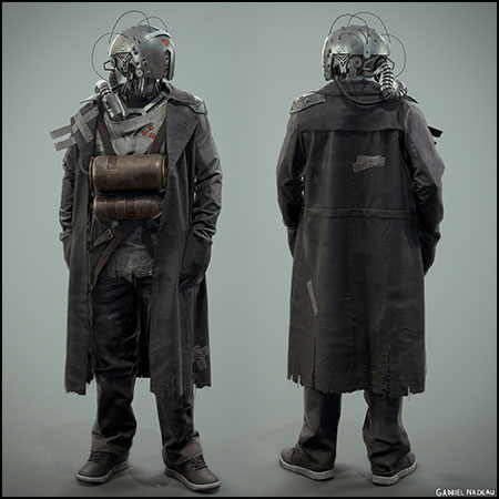 Survivor Cyborg幸存者电子人游戏角色素材之家精选3D模型