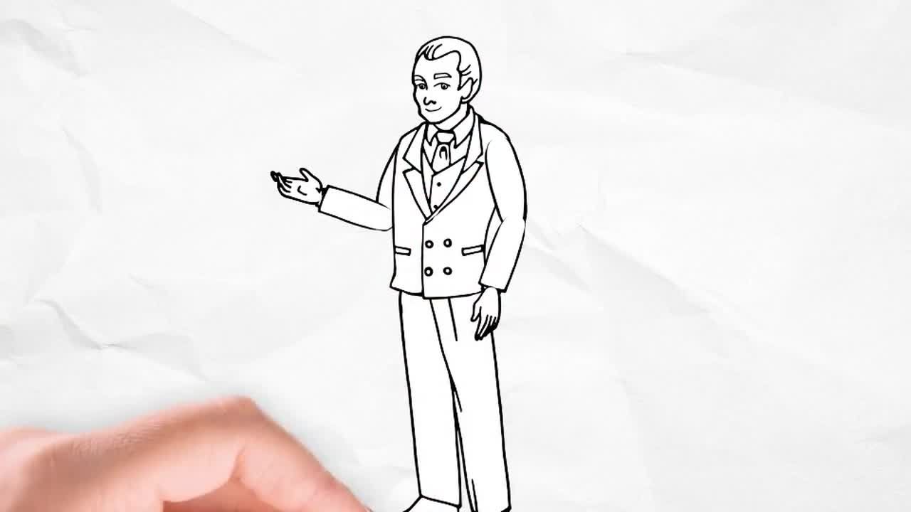 各种面部表情的卡通人物动画角色素材库精选AE模板