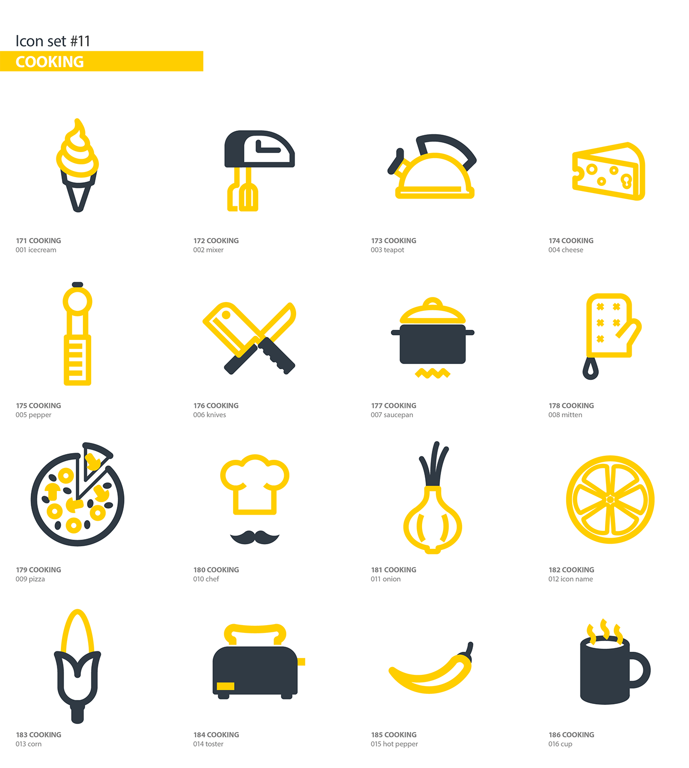 300+多行业分类扁平设计风格矢量图标素材 300+ Flat Icons Package插图(10)