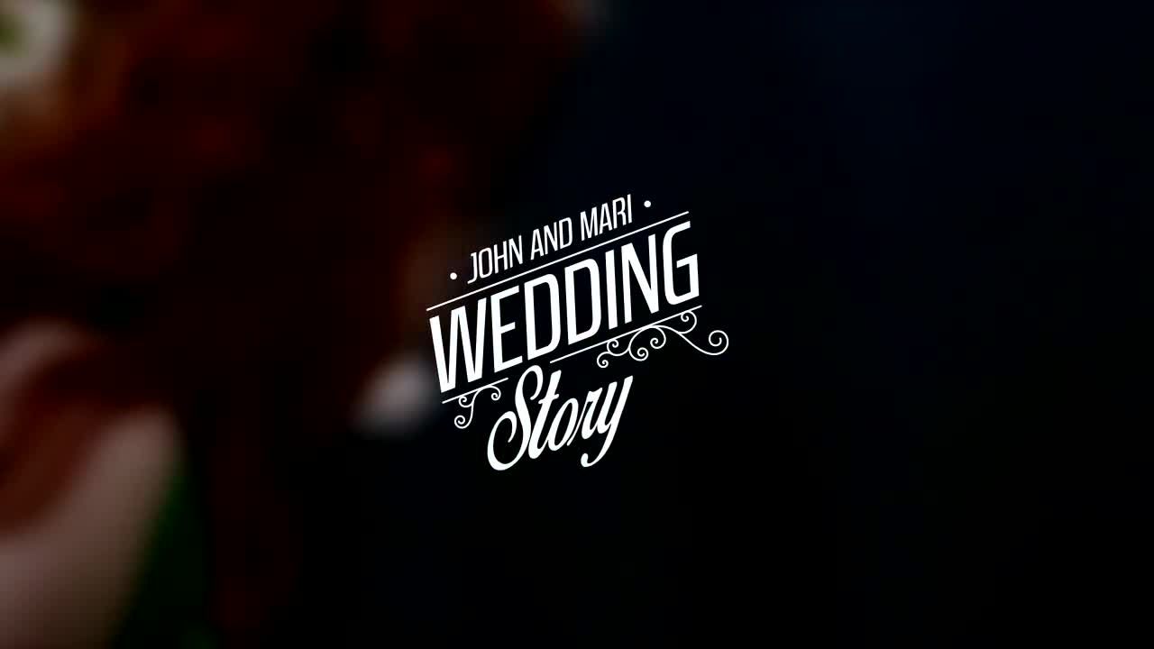 20个婚礼标题素材库精选AE模板